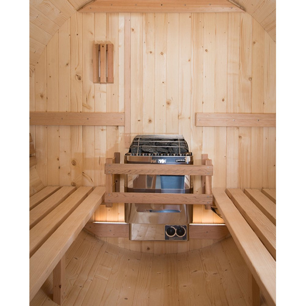 Salem 2 Person Barrel Sauna in Fir