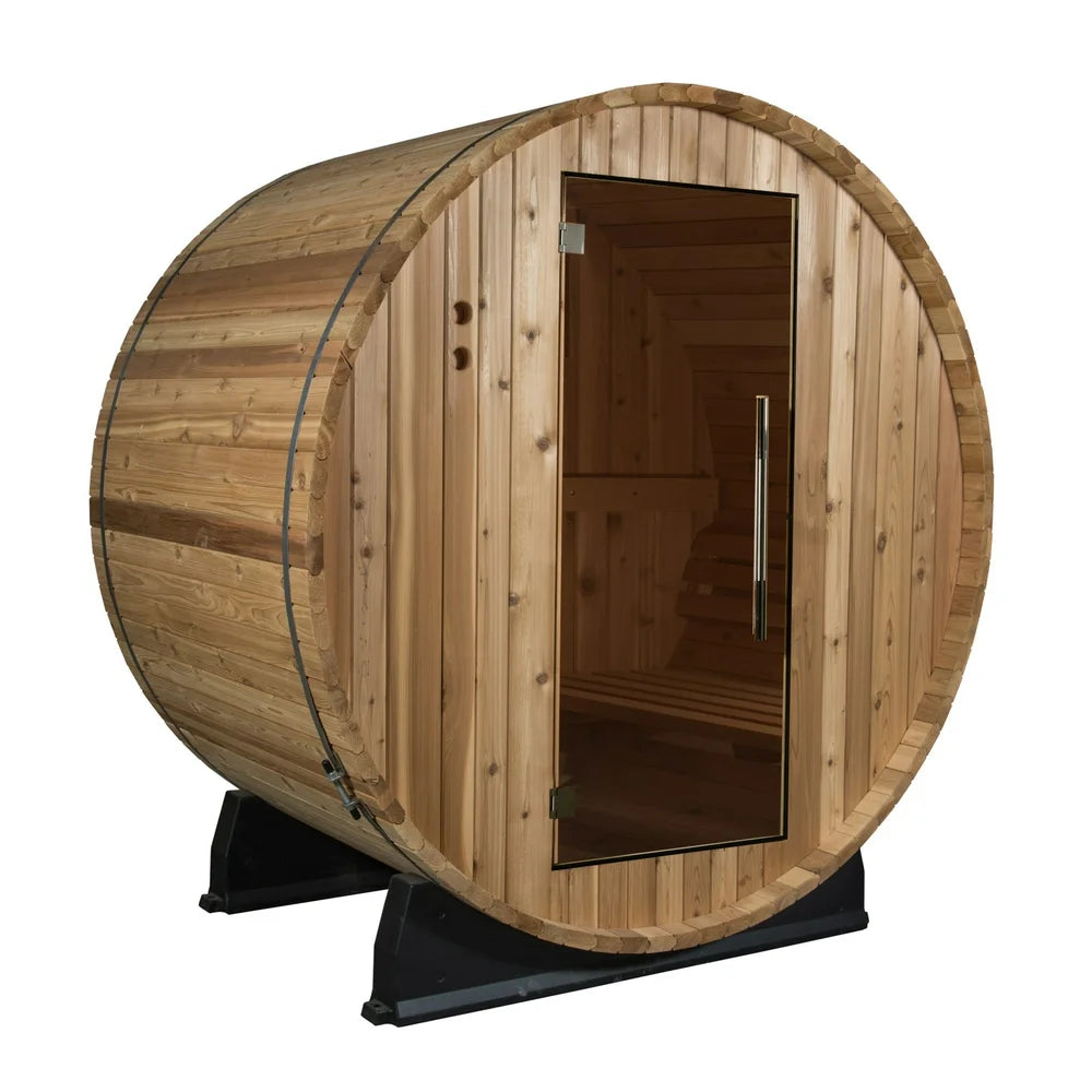 Salem 2 Person Barrel Sauna in Fir